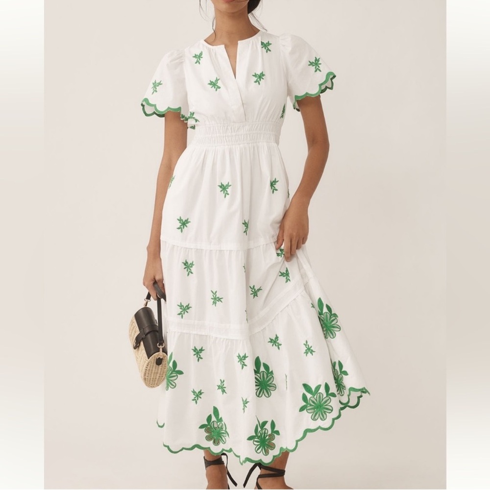 Anthropologie The Somerset Maxi Dress : eyelet edition